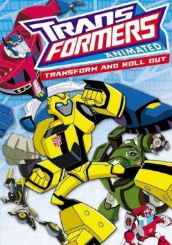 TRANSFORMERS -  USED DVD - TRANSFORM AND ROLL OUT (ENGLISH/SPANISH)